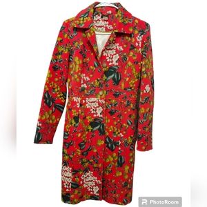 J. Crew Red Collection Regent Top Coat